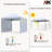 10 pi. L 10 pi. D Easy Pop Up avec 2 parois latérales-112319615