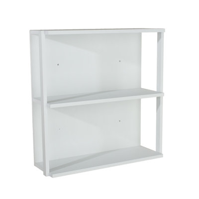 Recessed 3 Tier Wall Shelf Kit, Foiled Finish