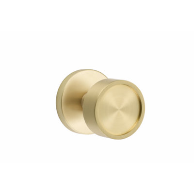 Ensemble de boutons d'intimité Emtek avec rosette à disque et bouton Verve (CF)