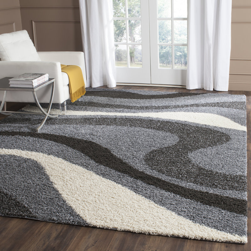 Driffield Shag Performance Abstract Rug, Runner 2'3" x 7'