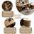 Light Walnut Color L-Shaped Solid Wood desks-106932431-106932432