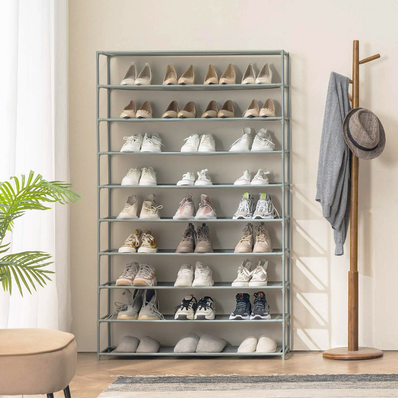 36 Pair Shoe Rack, Grey