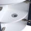 Ensemble de meuble-lavabo simple mural Hawabibi