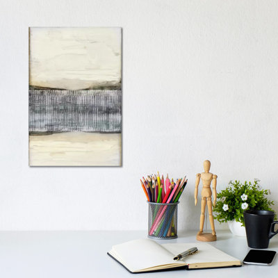 Divided Horizon I by Jennifer Goldberger - Wrapped Canvas Painting