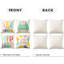  Housse de coussin réversible