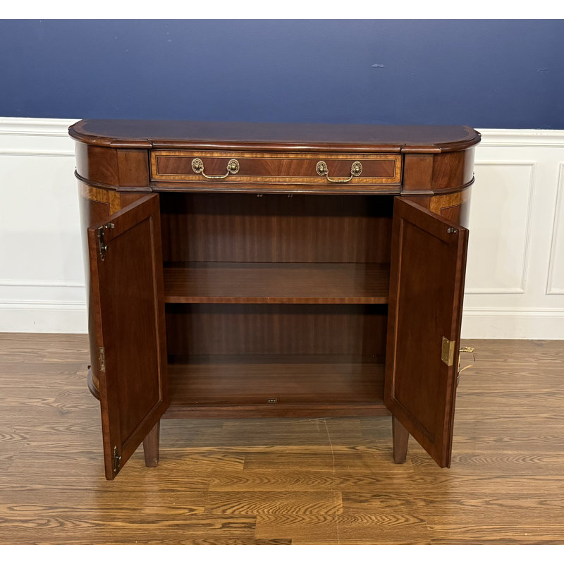 Hepplewhite Console Door Cabinet