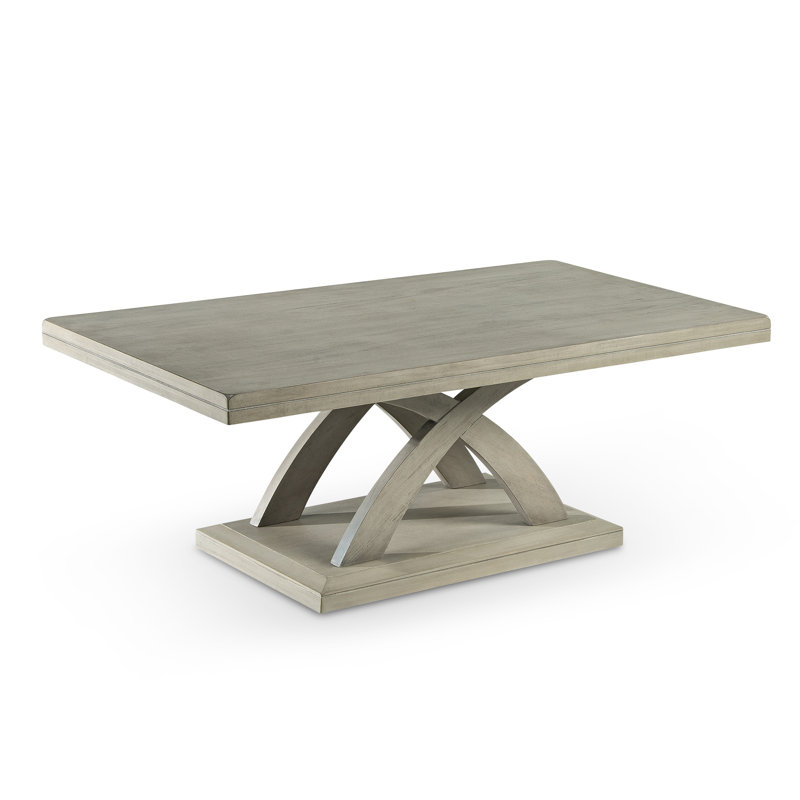 Almeta Coffee Table, Light Gray