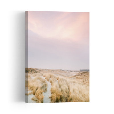 Ameland Dunes 1 Abstract Coastal Landscape Wall Art Print by Raisa Zwart - Print