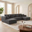 Canapé modulaire réversible surdimensionné Boneless-1724547641