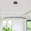 Stockham 1-Light Unique Geometric LED Pendant Circle Ring Chandelier Remote Dimmable-626403762-626403761