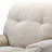Modern Chenille Swivel Rocking Beige Recliner-591923571