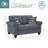 Max Round Arms Loveseat-288184610