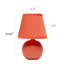 Mini lampe de table en forme de globe en céramique Amishi-1929926693-1974299166