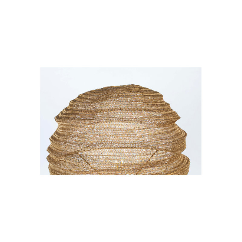Lampe sur pied traditionnelle 61 po Lena, Or