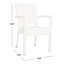 Chaise de patio empilable Key Vista-22484716