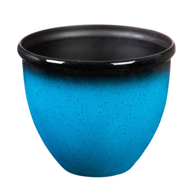 Pot à fleurs en résine Jainil