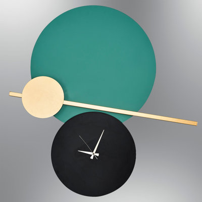 Modern Wall Lamp with Metal Body, Green Color, 35.4 x 35.8 x 2.0 inches | 1 x 36W Integral LED, 3000K / 3600 Lm | Stylish and Energy-Efficient Lighting for Home Décor, Contemporary Design