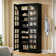 8-Tier Shoe Cabinet with Doors and Led Lights