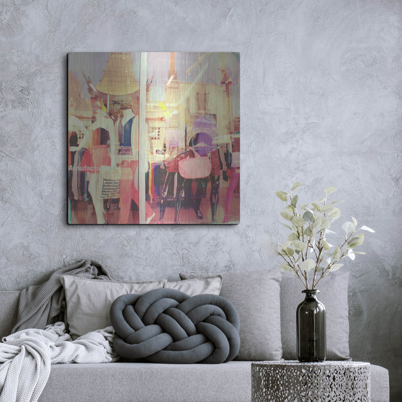 "Fashionista" par Myan Soffia, H 36 po x l 36 po