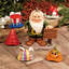 Ensemble de statue gnome Greeter avec chapeau 6 pièces
