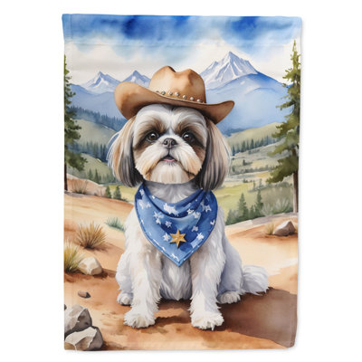 Drapeau Cowboy Welcome House