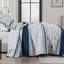 Ensemble de courtepointe 100% coton 98 po x 90 po DDUOXIN - 1 courtepointe avec 2 taies décoratives-117951502