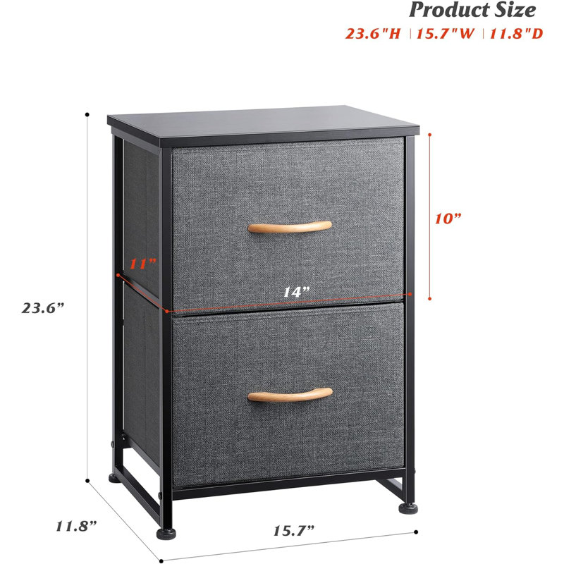 Table de nuit Metal