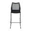 Tabouret de bar empilable avec dossier ventilé et repose-pieds intégré-112818895-112818894-112818892