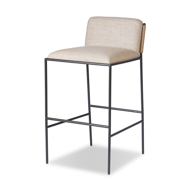 Table bistro Rachael Cascade Ace, Blé Alcala, Bar Stool (31” Seat Height)
