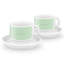 Ensemble de 2 tasses à espresso style années 50-136169712