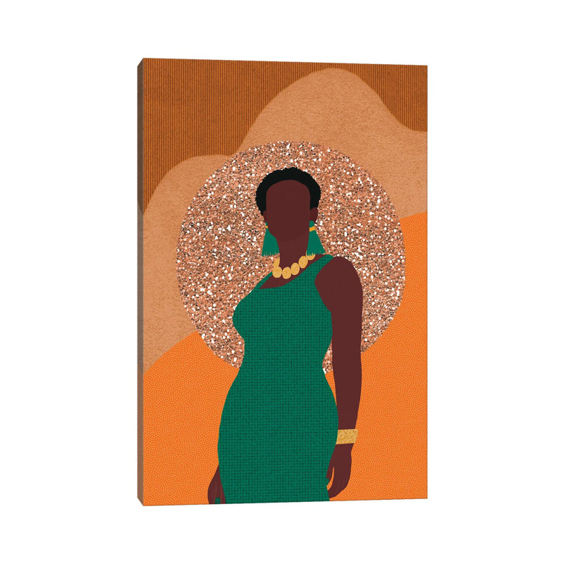 With Class - Wrapped Canvas Print, 30.48cm H x 20.32cm W x 1.91cm D