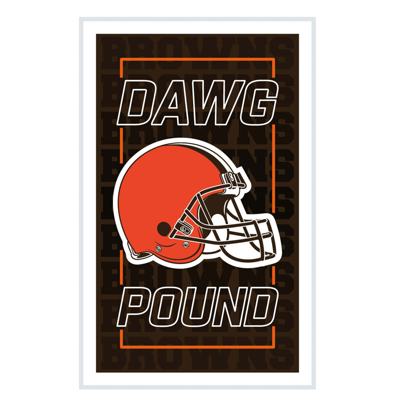 Enseigne murale NFL NeoLite, Browns de Cleveland