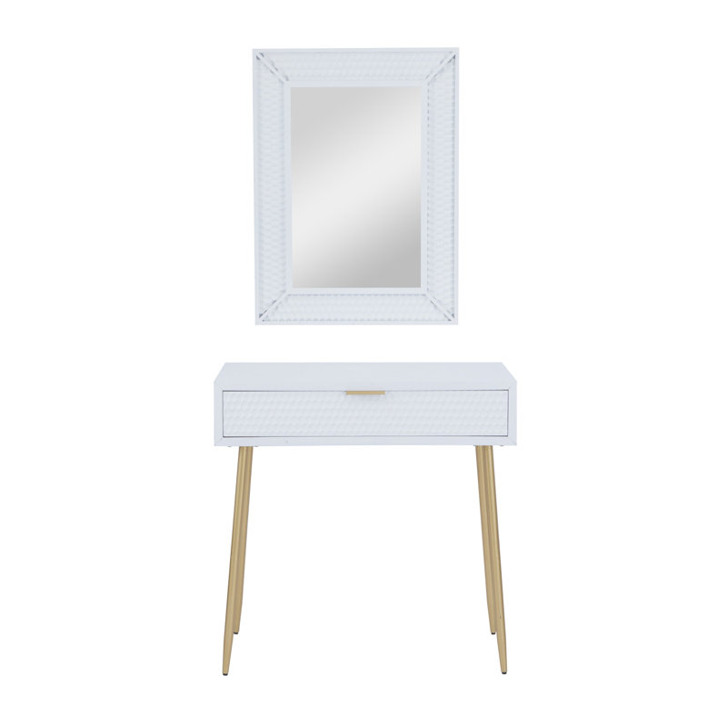 Duard 31.00'' Console Table, White