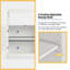 Armoire de salle de bain autoportante l 23,5 po x H 31,5 po x P 12 po Harbuck