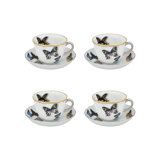 Butterfly Parade Porcelain Saucer