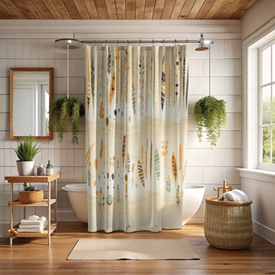 Rideau de douche Boho Serenity - Premium