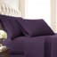 Ensemble de 2 taies d'oreiller plissées Vilano Springs de Southshore Fine Linens, couleur violette, en microfibre doublement brossée 110 g/m², infroissable et lavable à la machine, format Queen/Standard-855832224-857447306