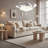 42-inch Silver Crystal Invisible Fan Chandelier, Remote Control, Three-color Lighting, Low Noise And Strong Air Volume
