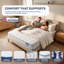 Hybrid Pocket Gel Spring Mattress with Cooling Foam, 2ft6 Small Single (190 x 75 x 23 cm)