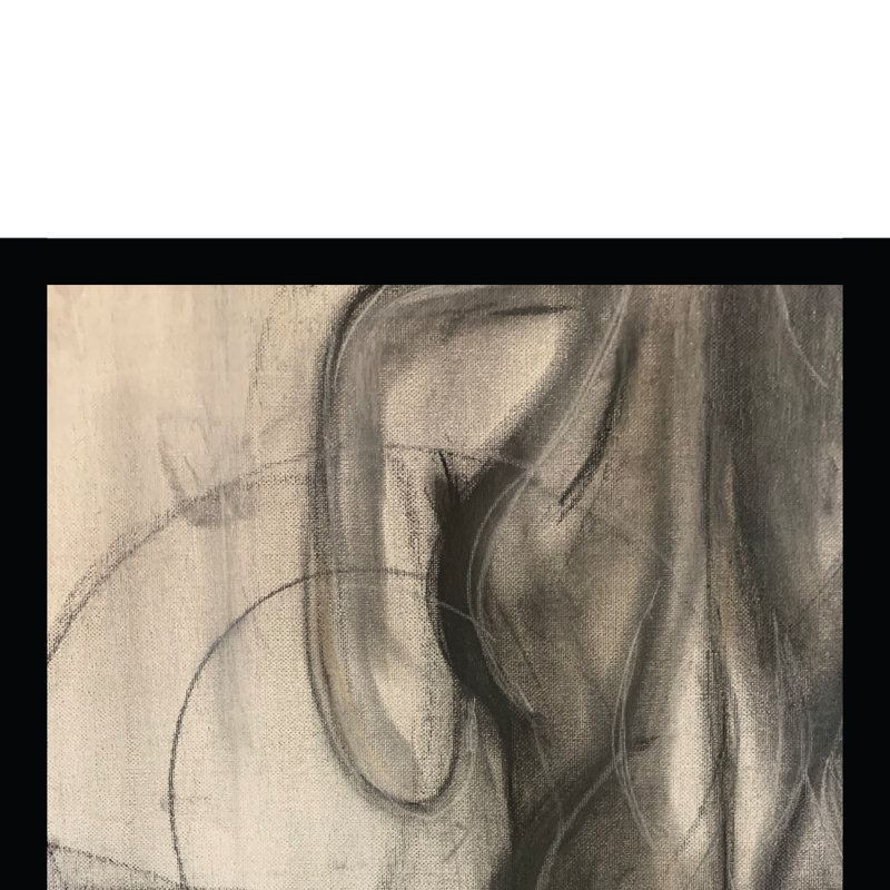 Charcoal Beauty, All Woman - reproduction encadrée