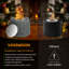 Mgo Ethanol Tabletop Fireplace with Flame Guard