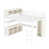Grain droit blanc