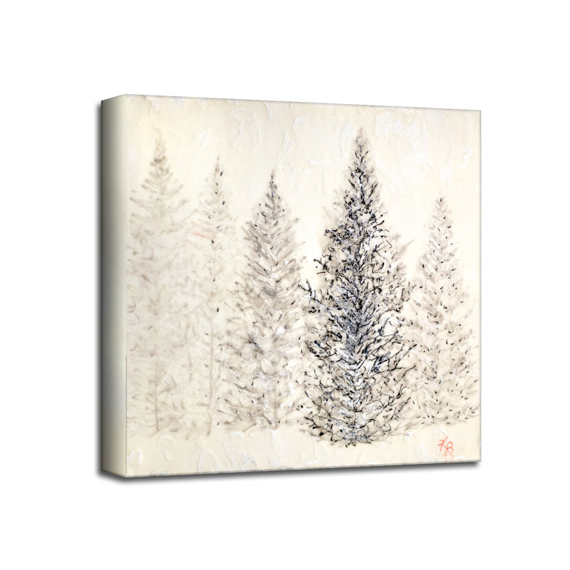 «Monoscape XXII» par Karen Biery - reproduction d'art, Toile tendue, H 30 po x l 30 po
