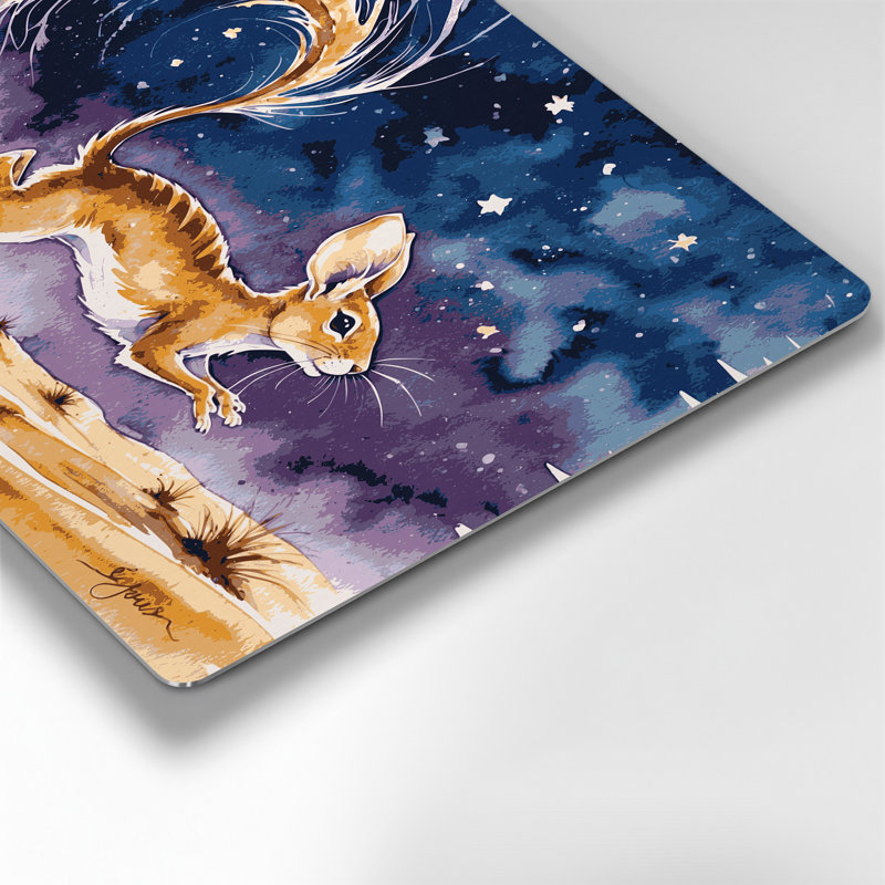Art mural gris Wildlife, H 12 po x l 18 po