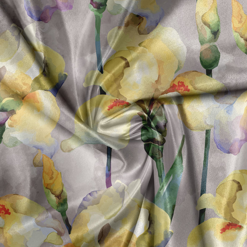 Semi Sheer Curtain Pair