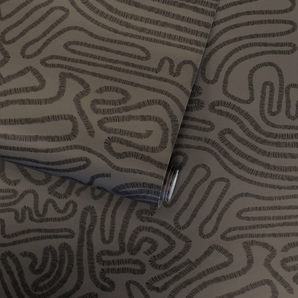 Bayer Self-Adhesive Wallpaper Roll, Black