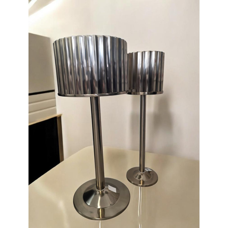 Steel Ice Bucket Stand