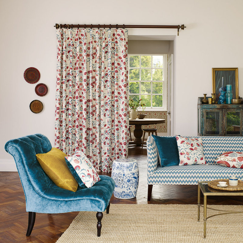Ottoman Flowers Fabric