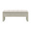 Banc de lit moderne avec rangement