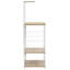 Charnley 60cm W Metal Shelving Unit-319674278